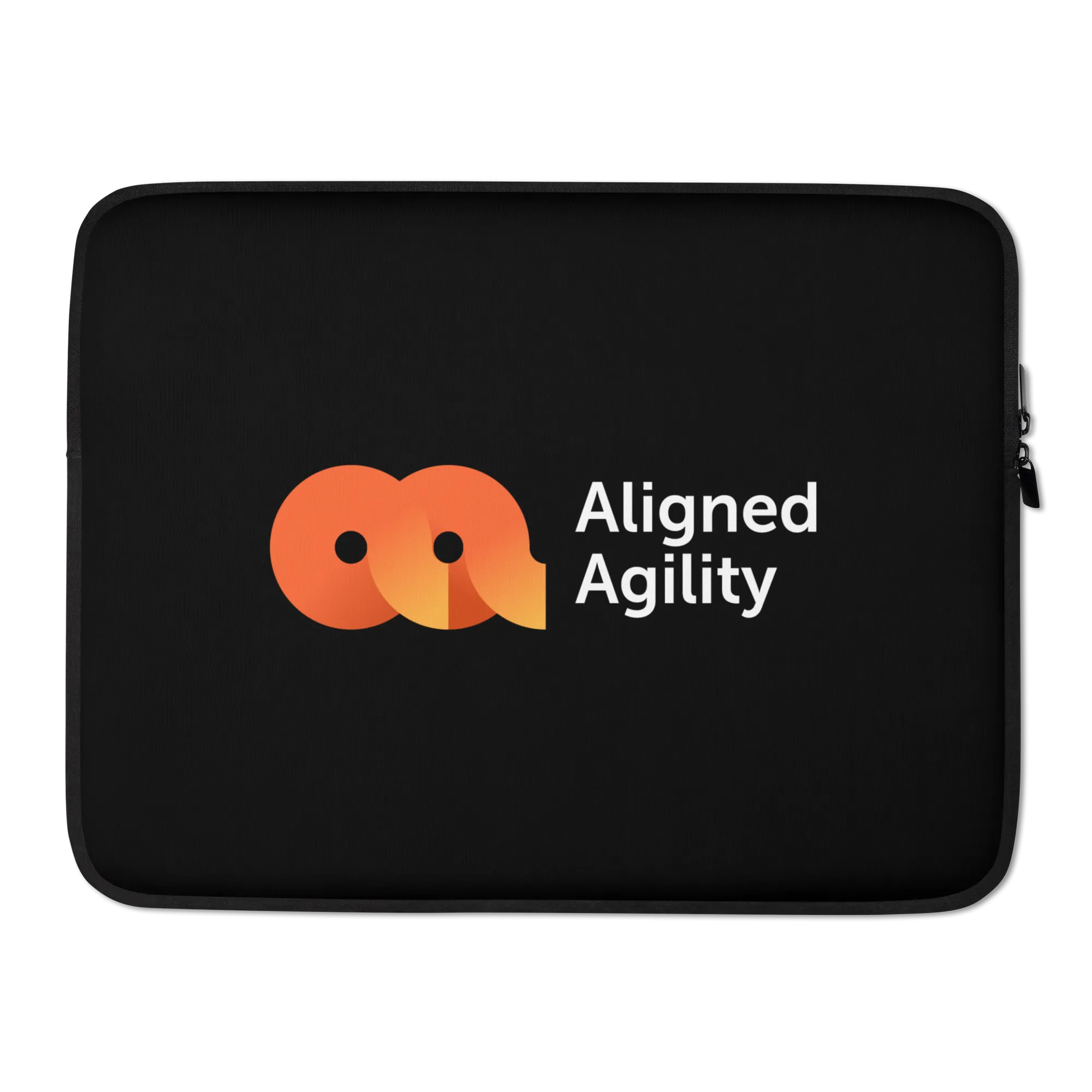 Aligned Agility - Black Laptop Sleeve