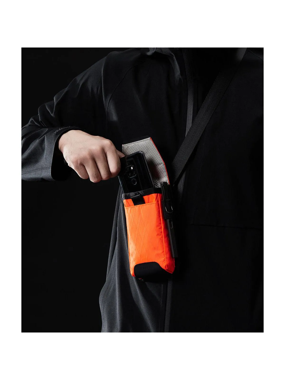 Alpaka Modular Phone Sling Limited Edition Orange Blaze