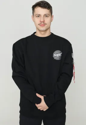 Alpha Industries - Space Shuttle Black - Sweater