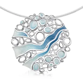 Arctic Stream Necklet - ENXX267-ARCBL