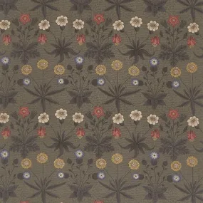 Best of Morris Fall - Daisy 1865-1875 Ebony Yardage