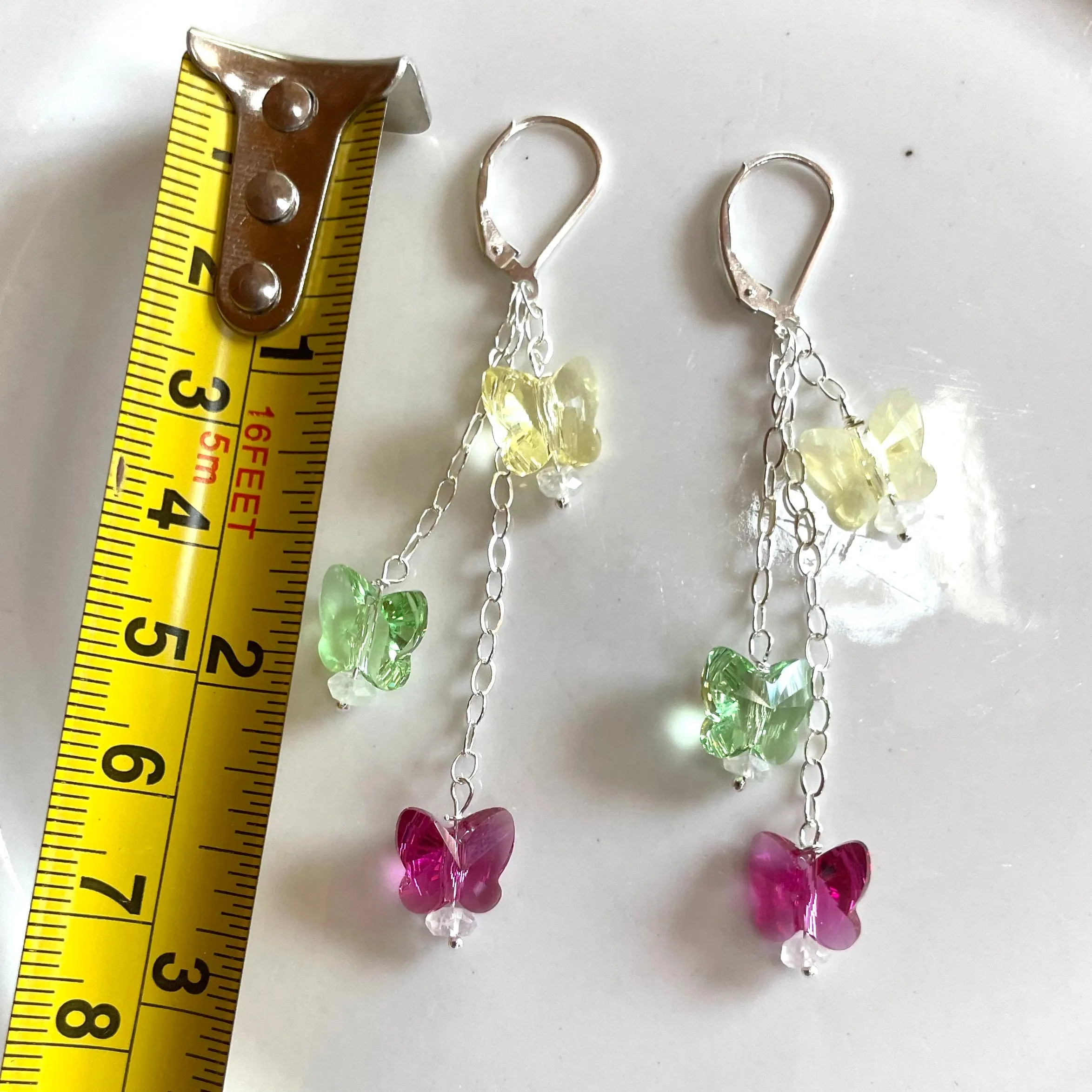 Butterfly Waterfall Earrings