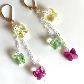 Butterfly Waterfall Earrings