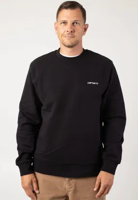 Carhartt WIP - Script Embroidery Black / White - Sweater