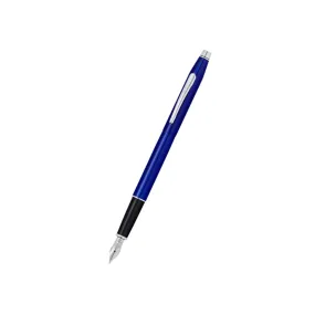 Cross Classic Century Translucent Blue Lacquer Fountain Pen