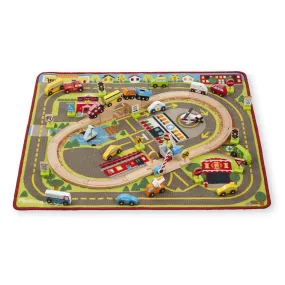 Deluxe Multi-Vehicle Activity Rug Play Set