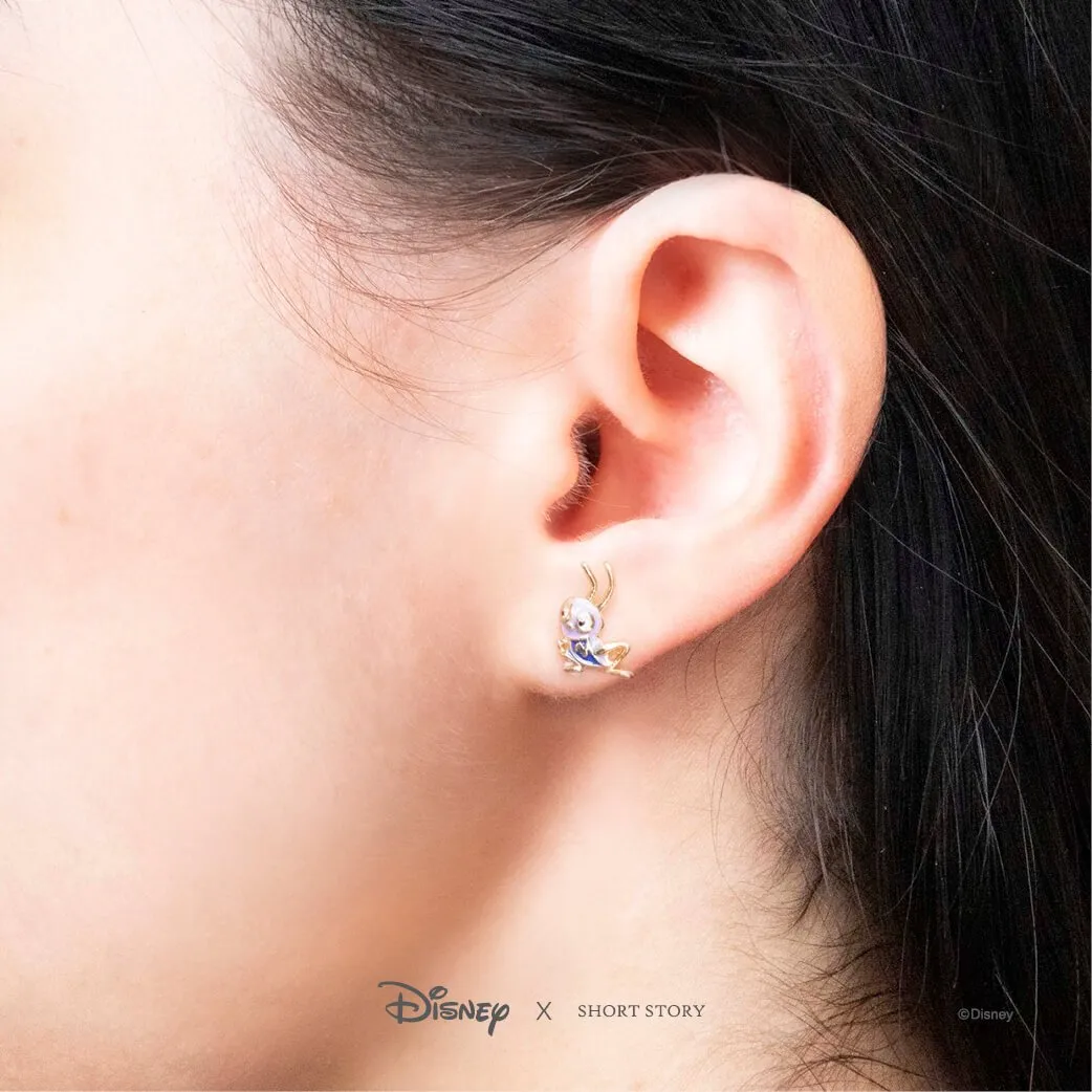 Disney Earring Epoxy Mulan Mushu & Cri-Kee