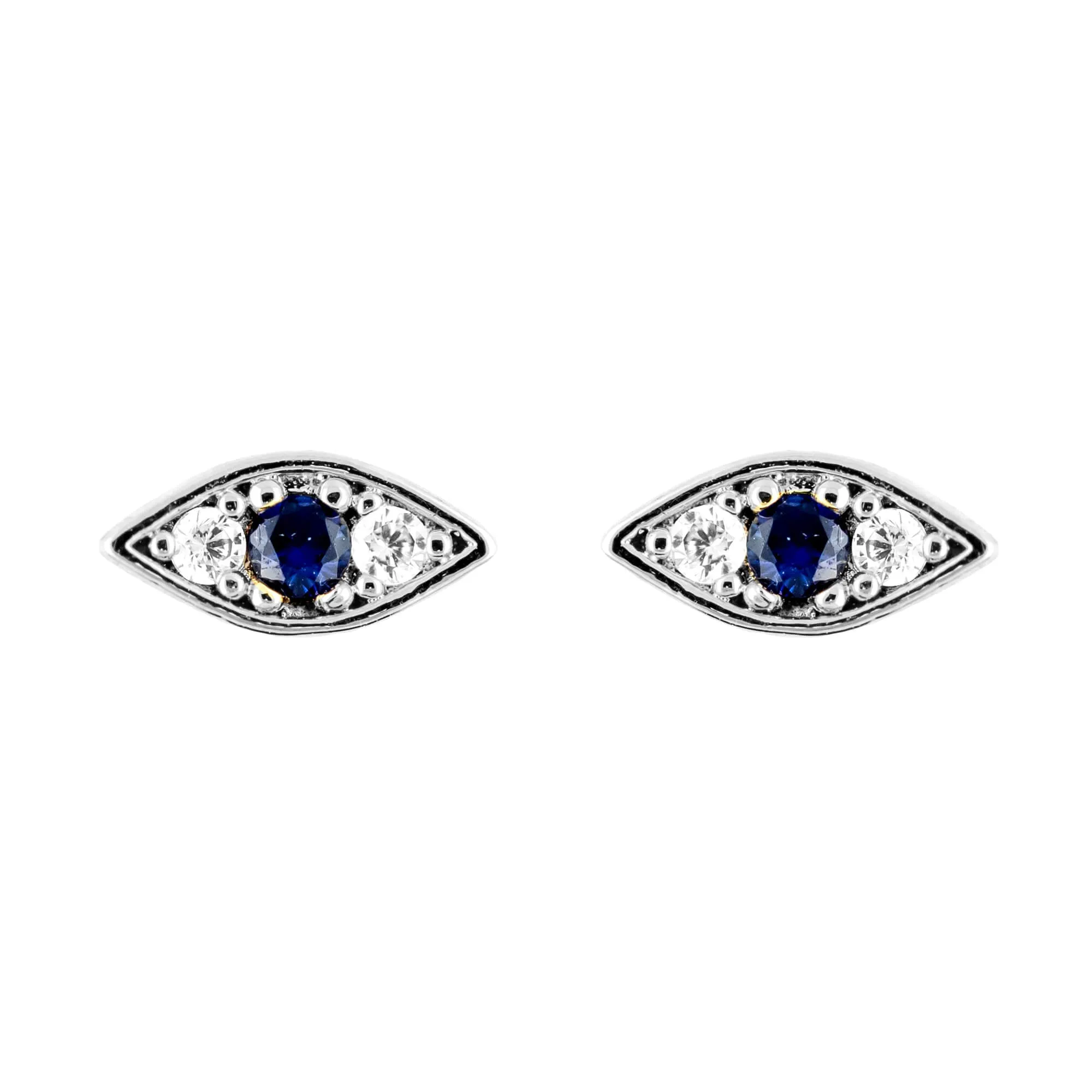 Earring Diamante Evil Eye