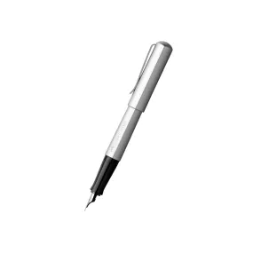 Faber-Castell Hexo Fountain Pen - Silver