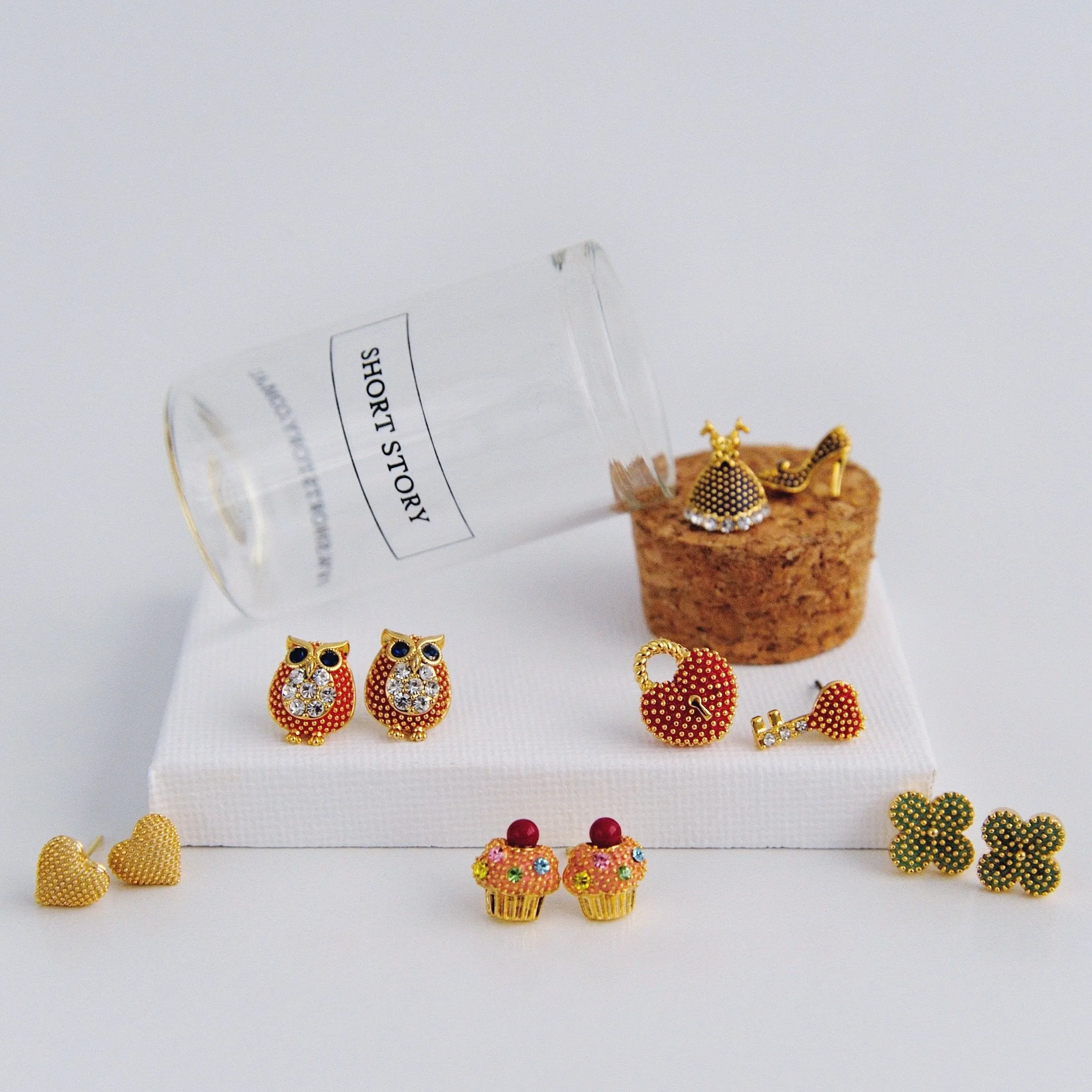 Fancy Earring Owls