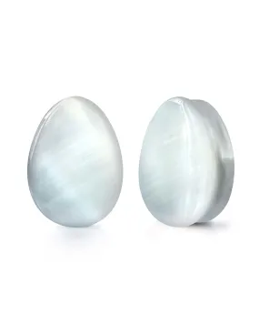 Glacier Dragon's Eye Teardrop Plugs