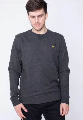 Lyle & Scott - Crew Neck Charcoal Marl - Sweater