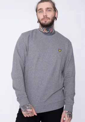 Lyle & Scott - Crew Neck Mid Grey Marl - Sweater