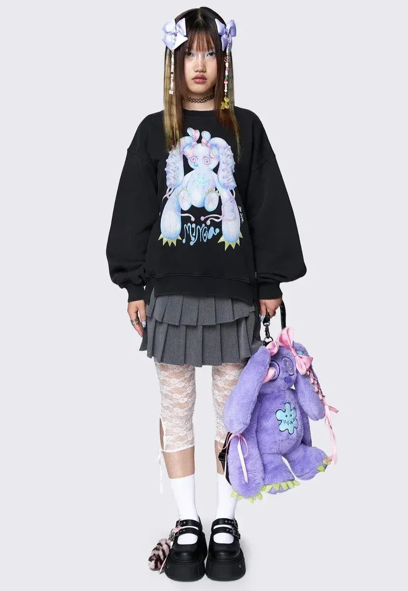 Minga London x Ema Gaspar - Bunny Graphic - Sweater