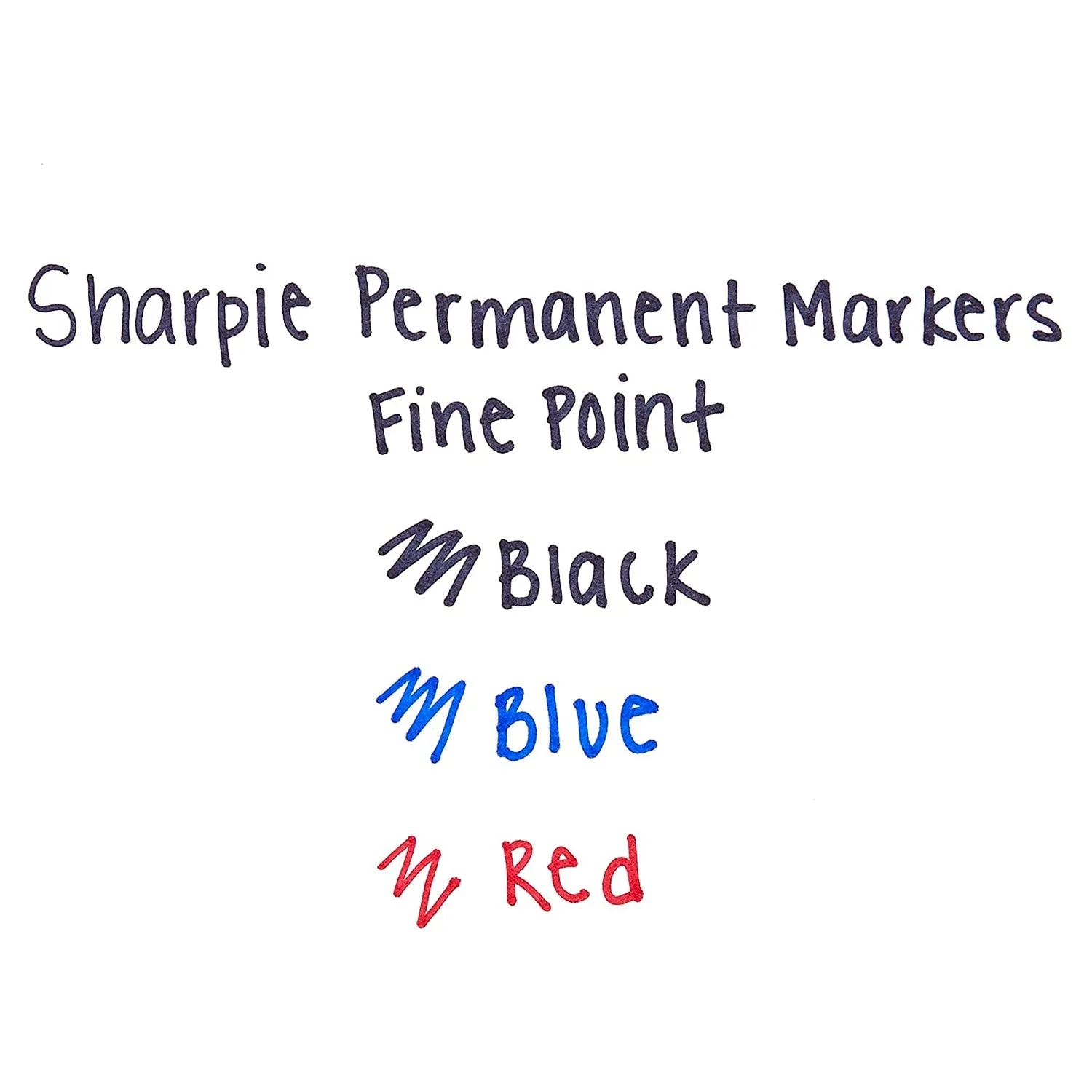 Sharpie Retractable Permanent Marker Set of 3 (Assorted)