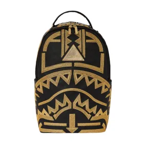 Sprayground AI Tribal Gold Stars DLXSV Backpack B5449