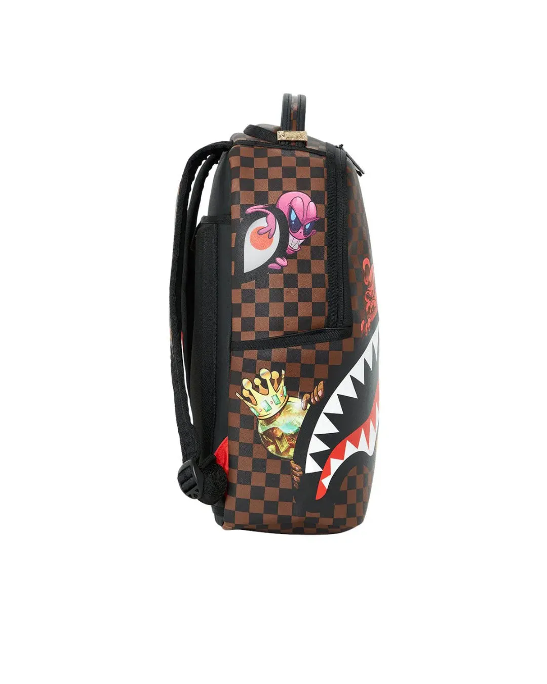 Sprayground Sharks In Paris Characters Sneakin & Peekin DLXSV Backpack B5395