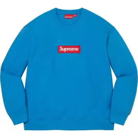 Supreme Box Logo Crewneck (Blue)