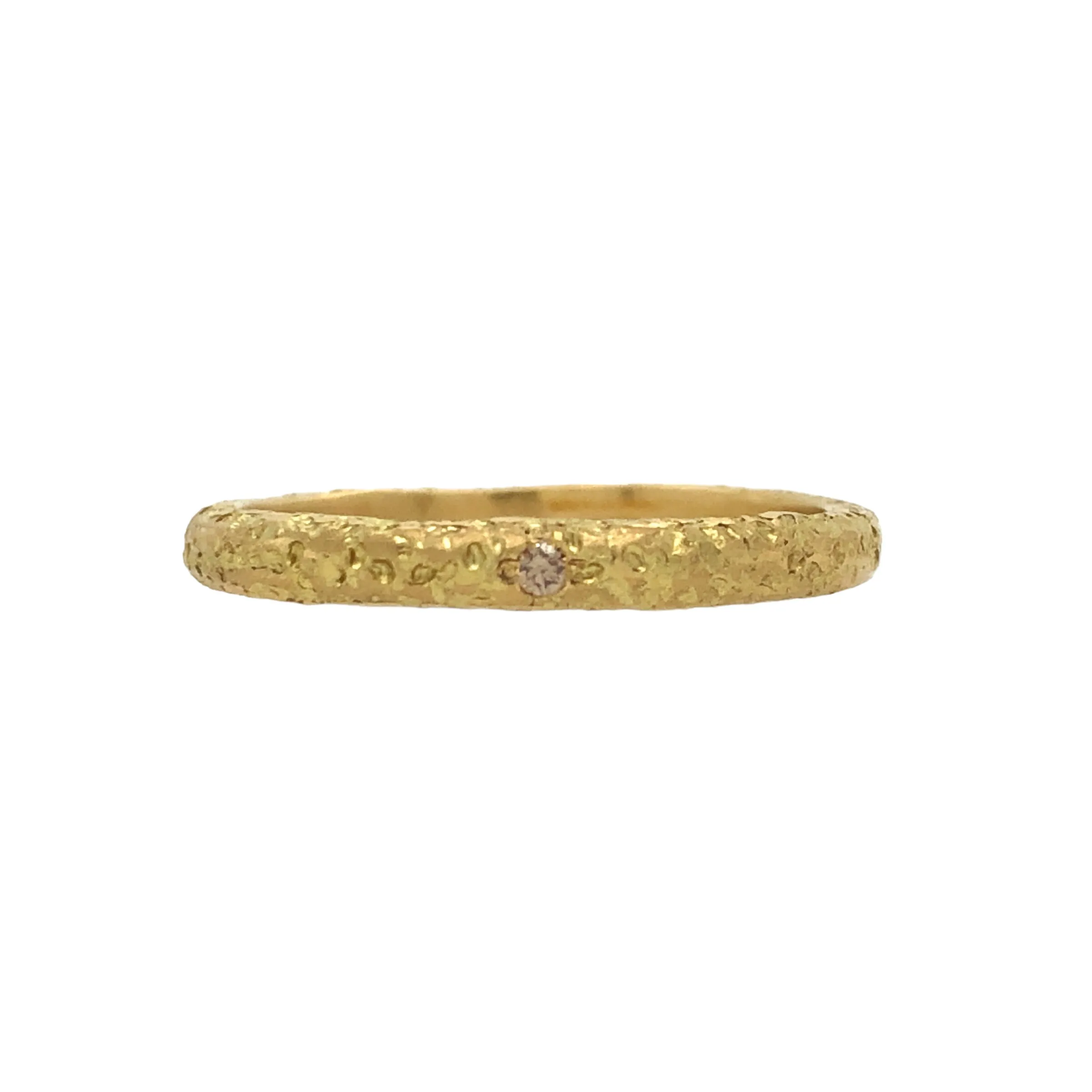 Textured Round Ring - Welfe Bowyer